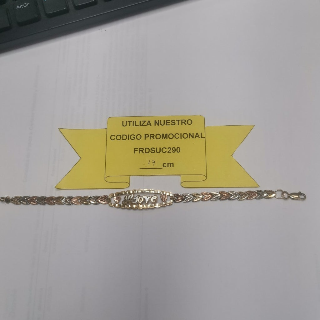 ESCLAVA ORO COMBINADO 10 K 6.1 GRMS (SEMINUEVO)