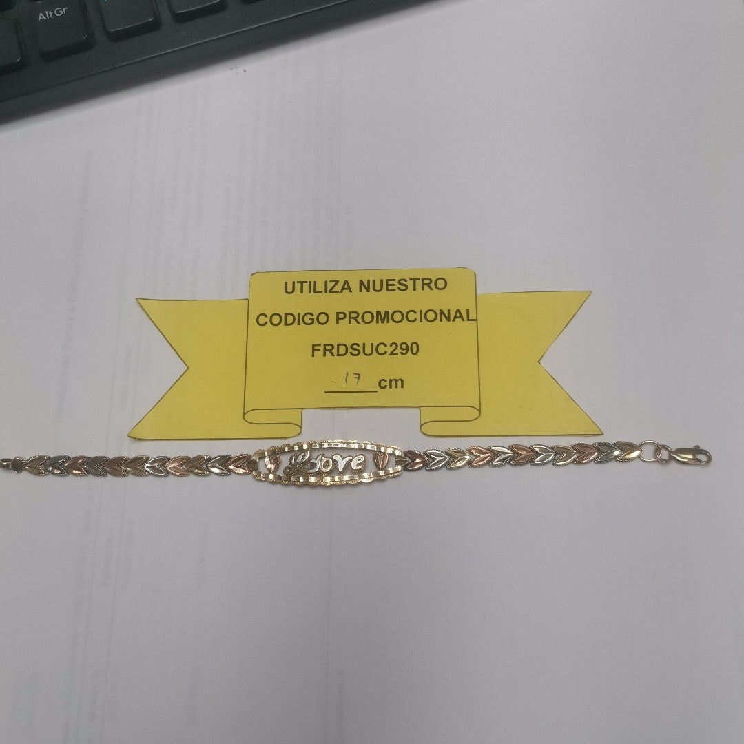 ESCLAVA ORO COMBINADO 10 K 6.1 GRMS (SEMINUEVO)