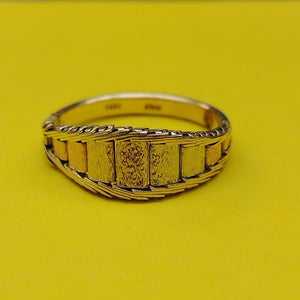 ANILLITO ORO,RODIADO 14 K 2,30 GRMS (SEMINUEVO)