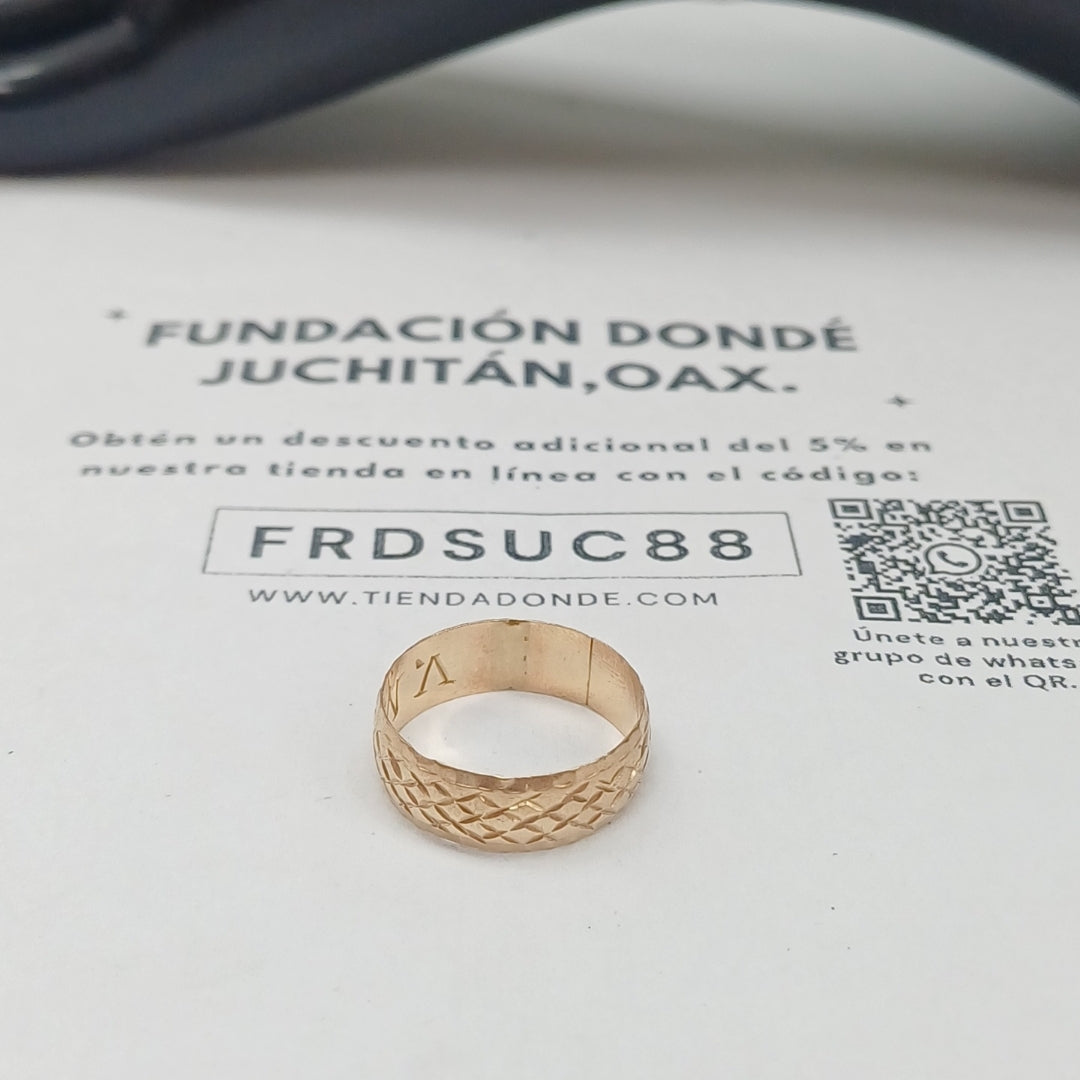 ARGOLLA ORO 10 K 2,10 GRMS (SEMINUEVO)