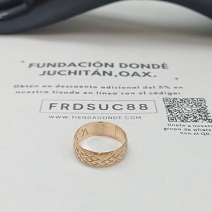 ARGOLLA ORO 10 K 2,10 GRMS (SEMINUEVO)