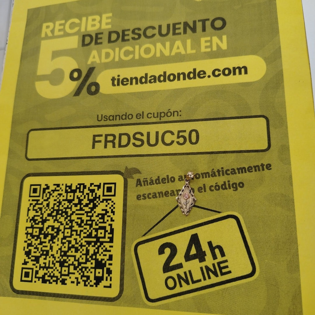 DIJE ORO 14 K 1.2 GRMS (SEMINUEVO)