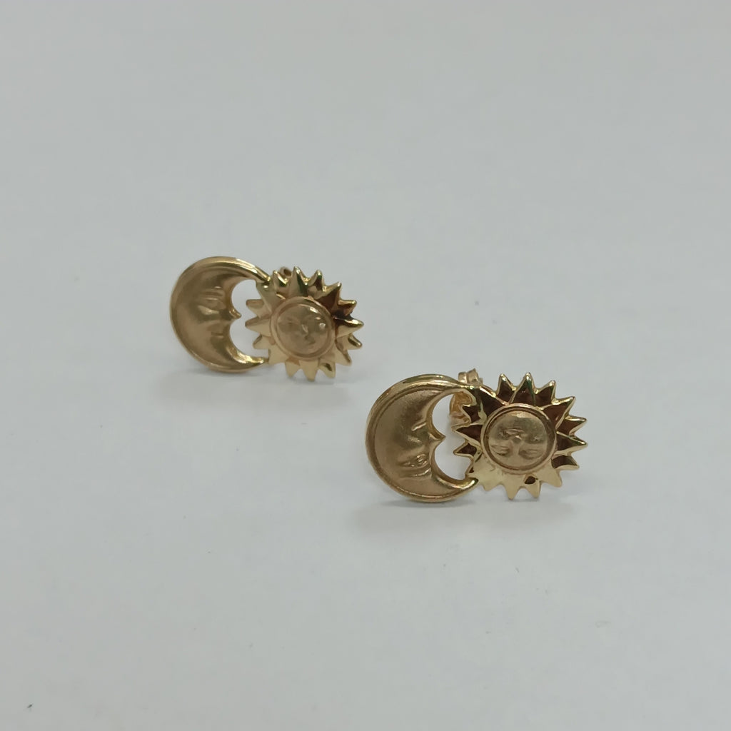 ARETES PAR ORO 14 K 2.8 GRMS (SEMINUEVO)