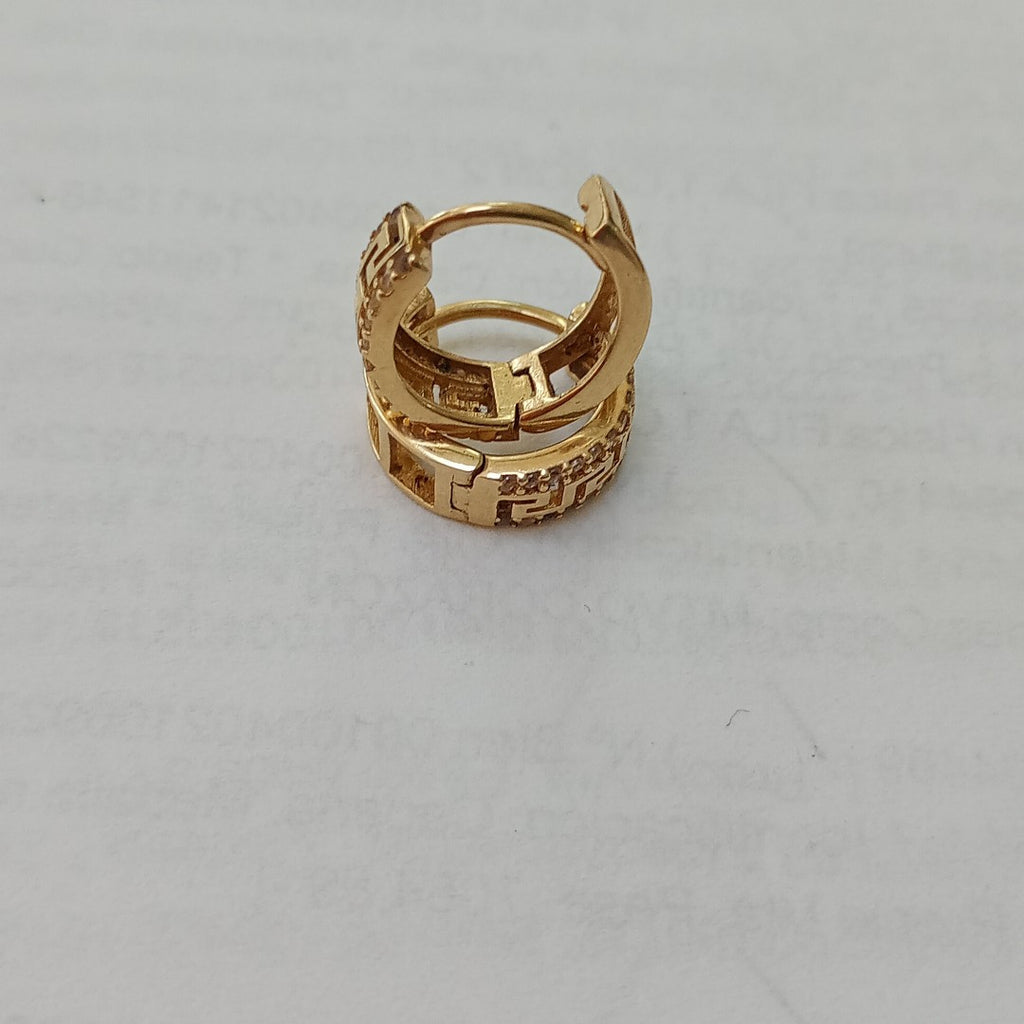 ARRACADAS PAR ORO 14 K 2.4 GRMS (SEMINUEVO)