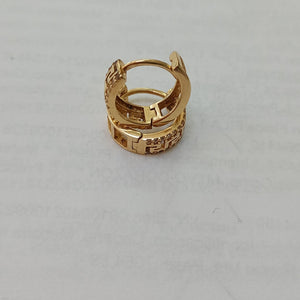 ARRACADAS PAR ORO 14 K 2.4 GRMS (SEMINUEVO)