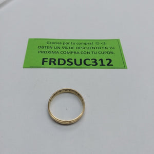 ARGOLLA ORO 10 K 1.6 GRMS (SEMINUEVO)