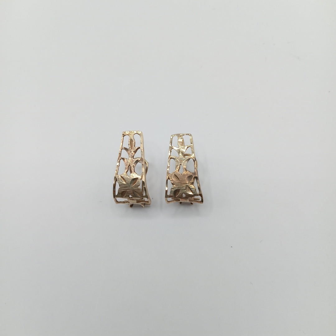 ARETES PAR ORO 10 K 1.9 GRMS (SEMINUEVO)