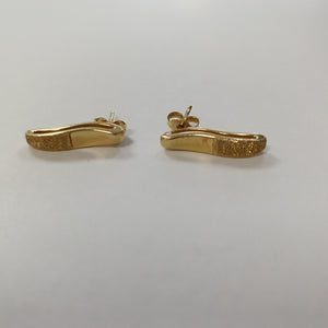 ARETES PAR ORO 14 K 3.4 GRMS (SEMINUEVO)