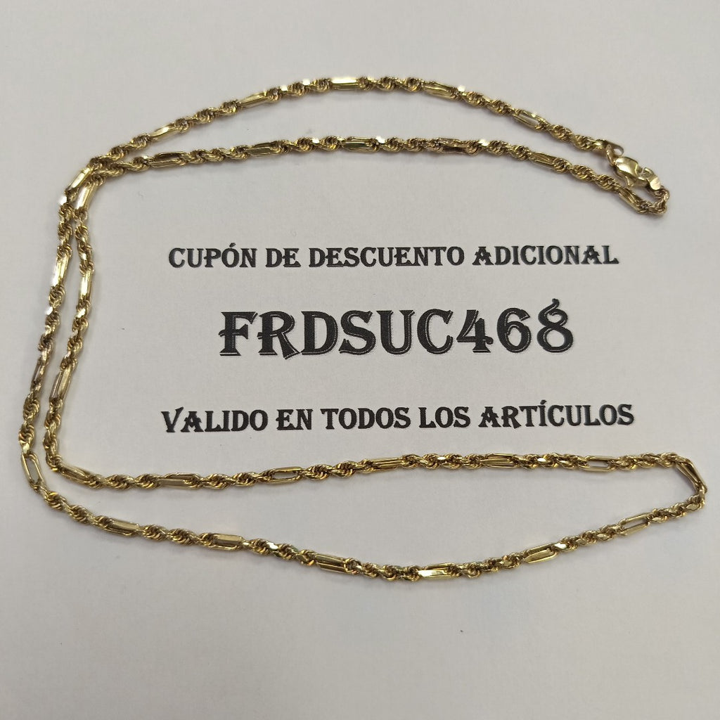 CADENA ORO 10 K 6,30 GRMS (SEMINUEVO)