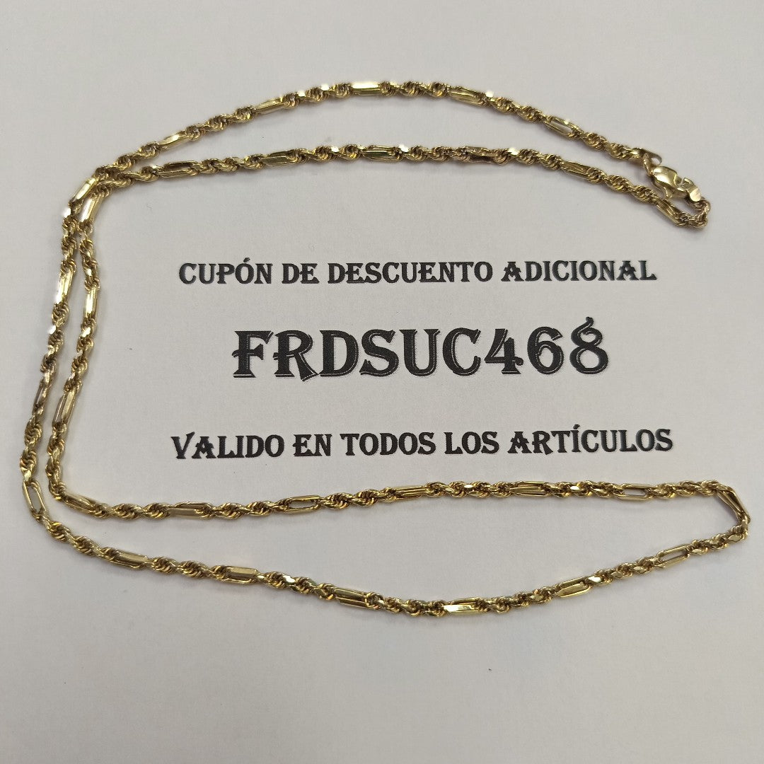 CADENA ORO 10 K 6,30 GRMS (SEMINUEVO)