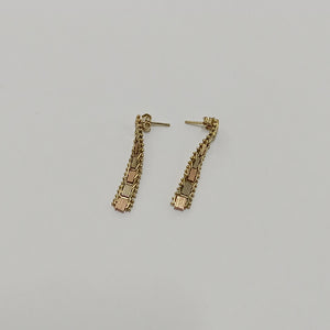 ARETES PAR ORO 14 K 4,00 GRMS (SEMINUEVO)