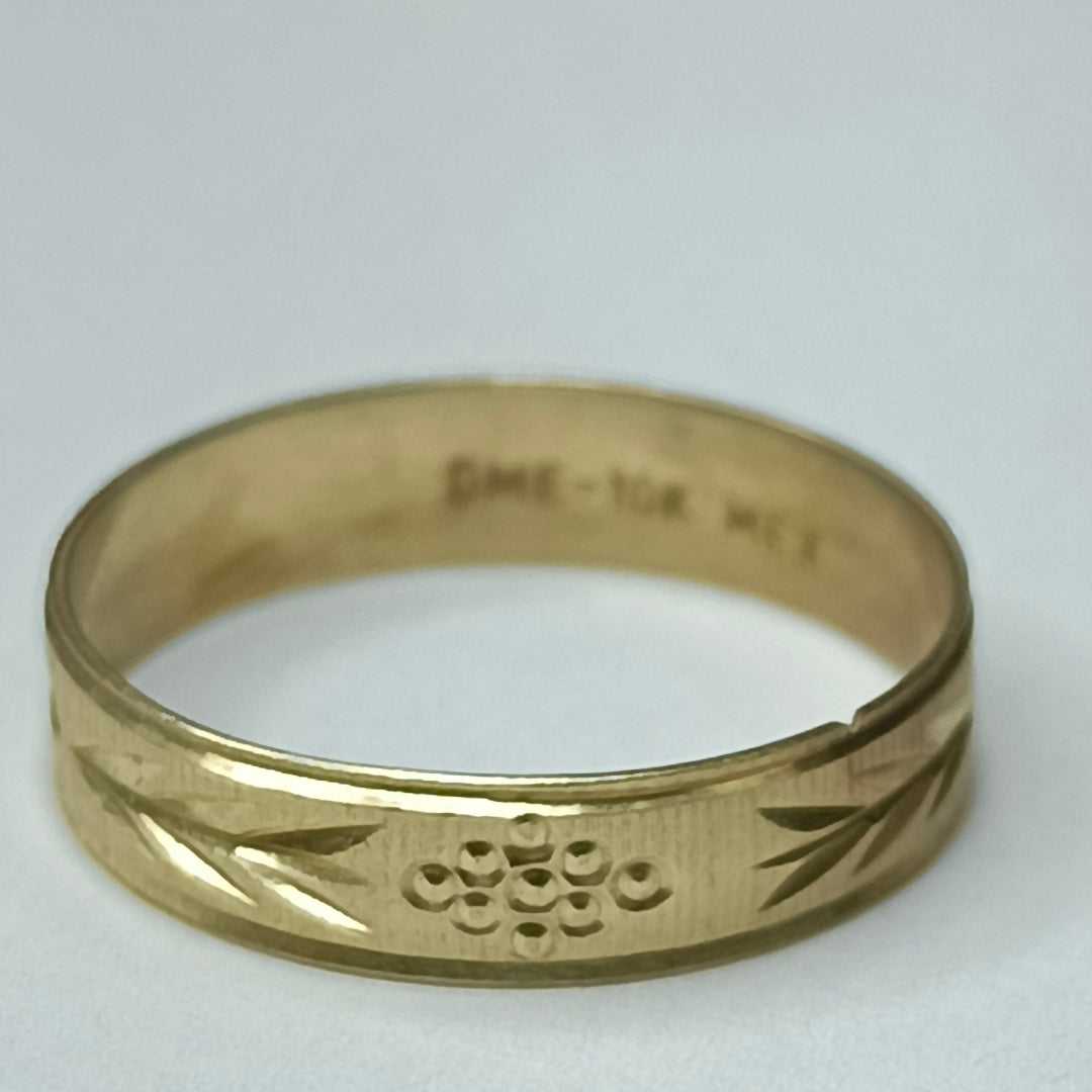ARGOLLA ORO 10 K 0.9 GRMS (SEMINUEVO)
