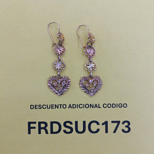 ARETES PAR ORO 8 K 3.7 GRMS (SEMINUEVO)