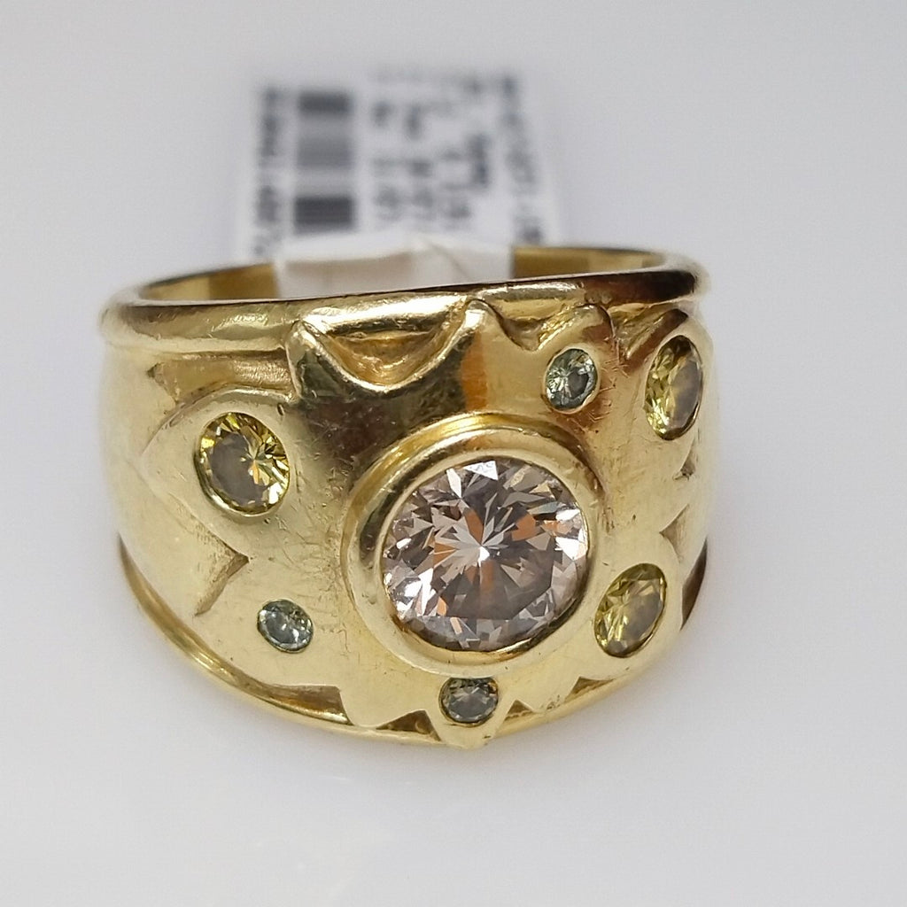 ANILLO ORO 18 K 18.2 GRMS (SEMINUEVO)