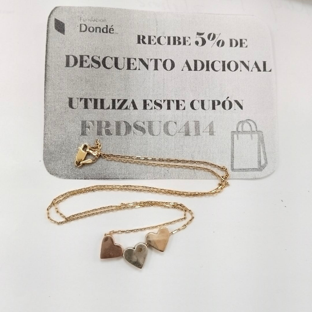 COLLAR ORO 10 K 2,10 GRMS (SEMINUEVO)