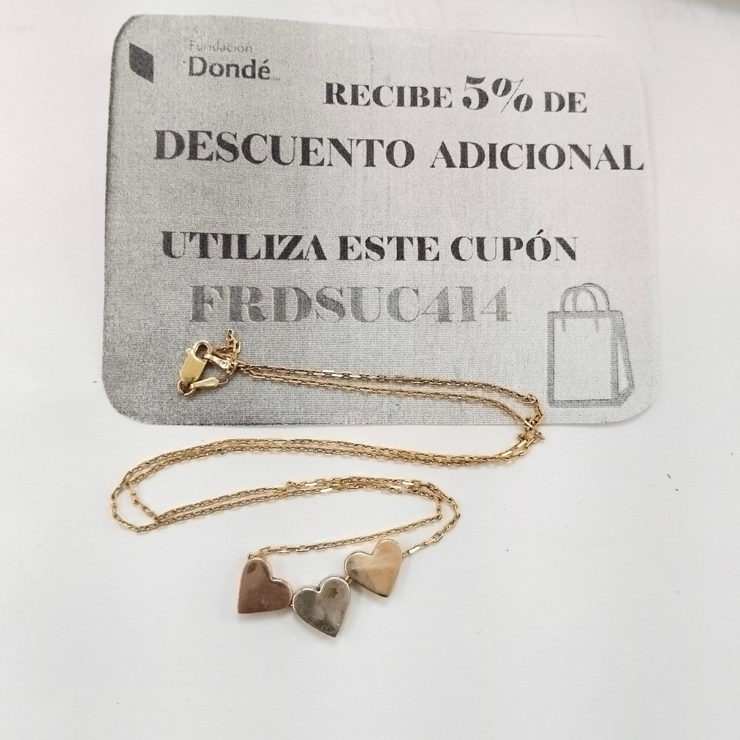 COLLAR ORO 10 K 2,10 GRMS (SEMINUEVO)