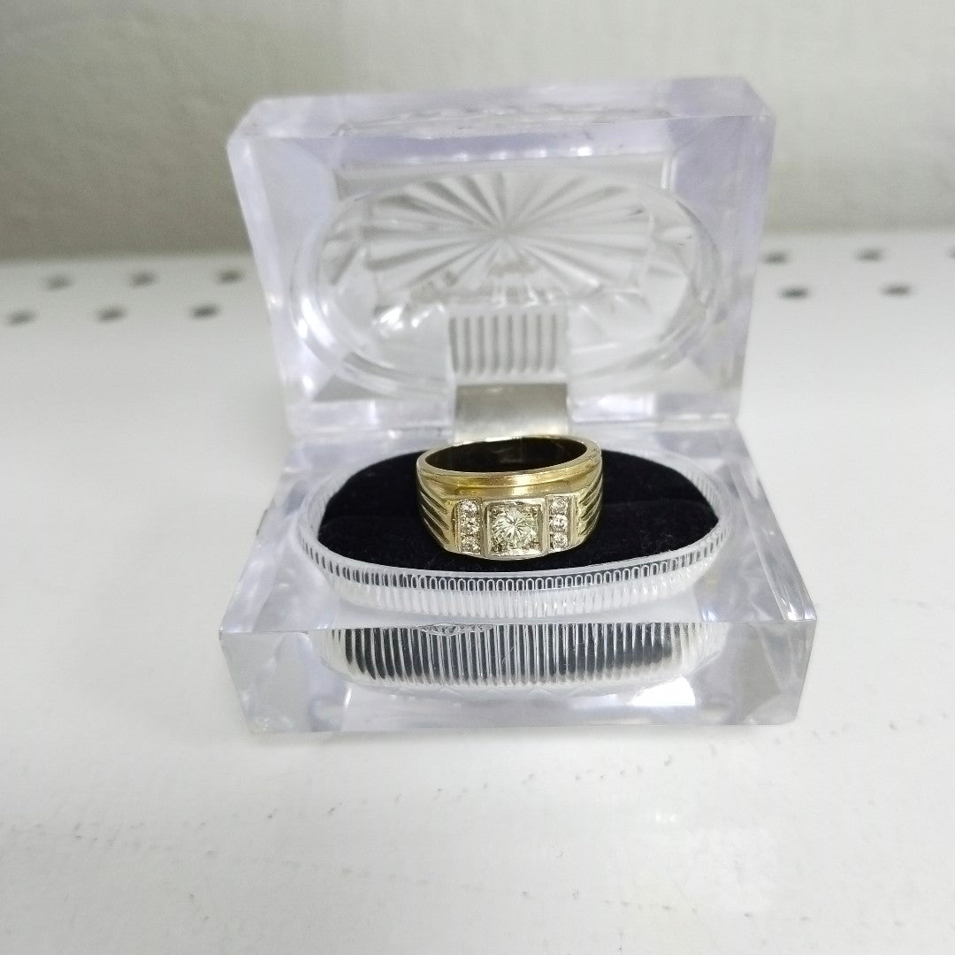 ANILLO ORO 14 K 9,80 GRMS (SEMINUEVO)