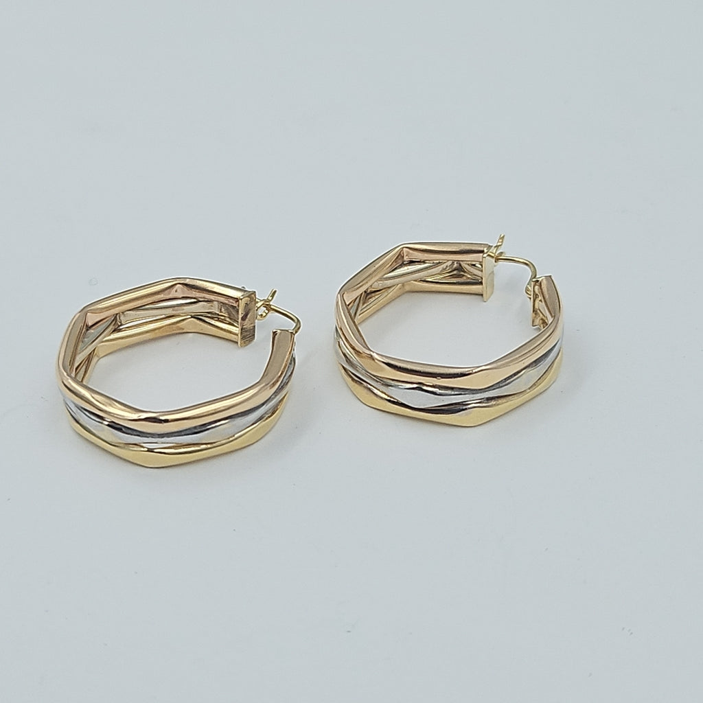 ARRACADAS PAR ORO 10 K 4,70 GRMS (SEMINUEVO)