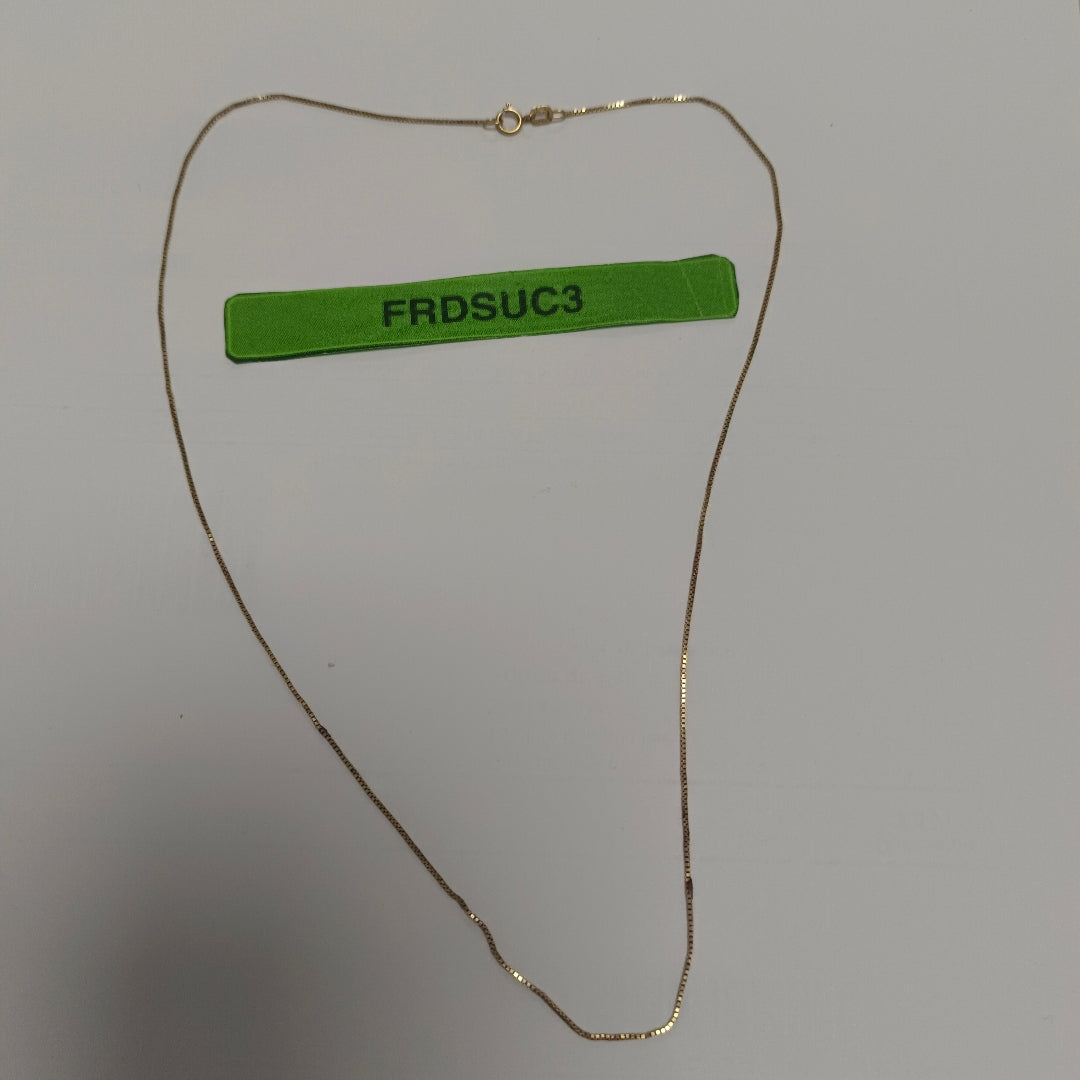 CADENA ORO 14 K 1,70 GRMS (SEMINUEVO)