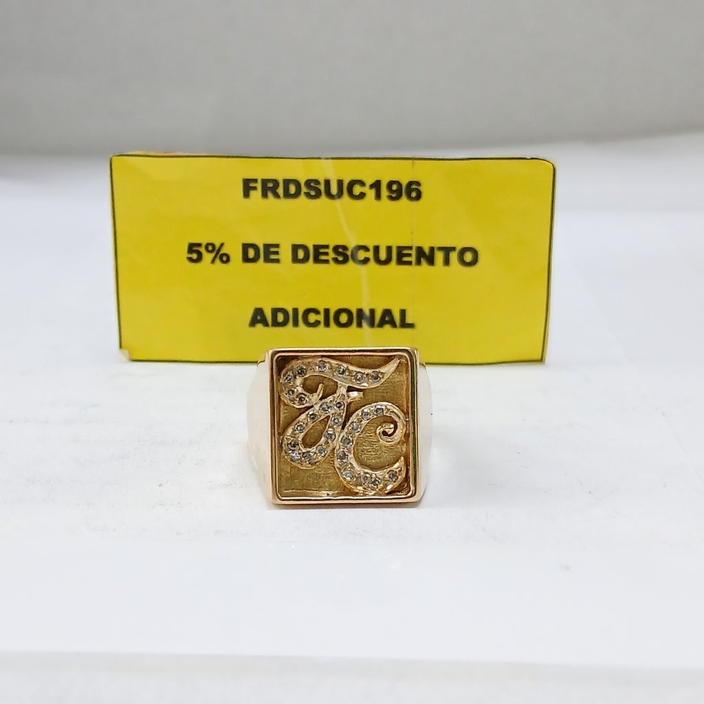 ANILLO ORO 14 K 16.4 GRMS (SEMINUEVO)
