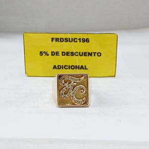 ANILLO ORO 14 K 16.4 GRMS (SEMINUEVO)