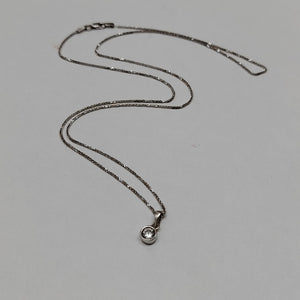 CADENA ORO BLANCO 14 K 2,50 GRMS (SEMINUEVO)