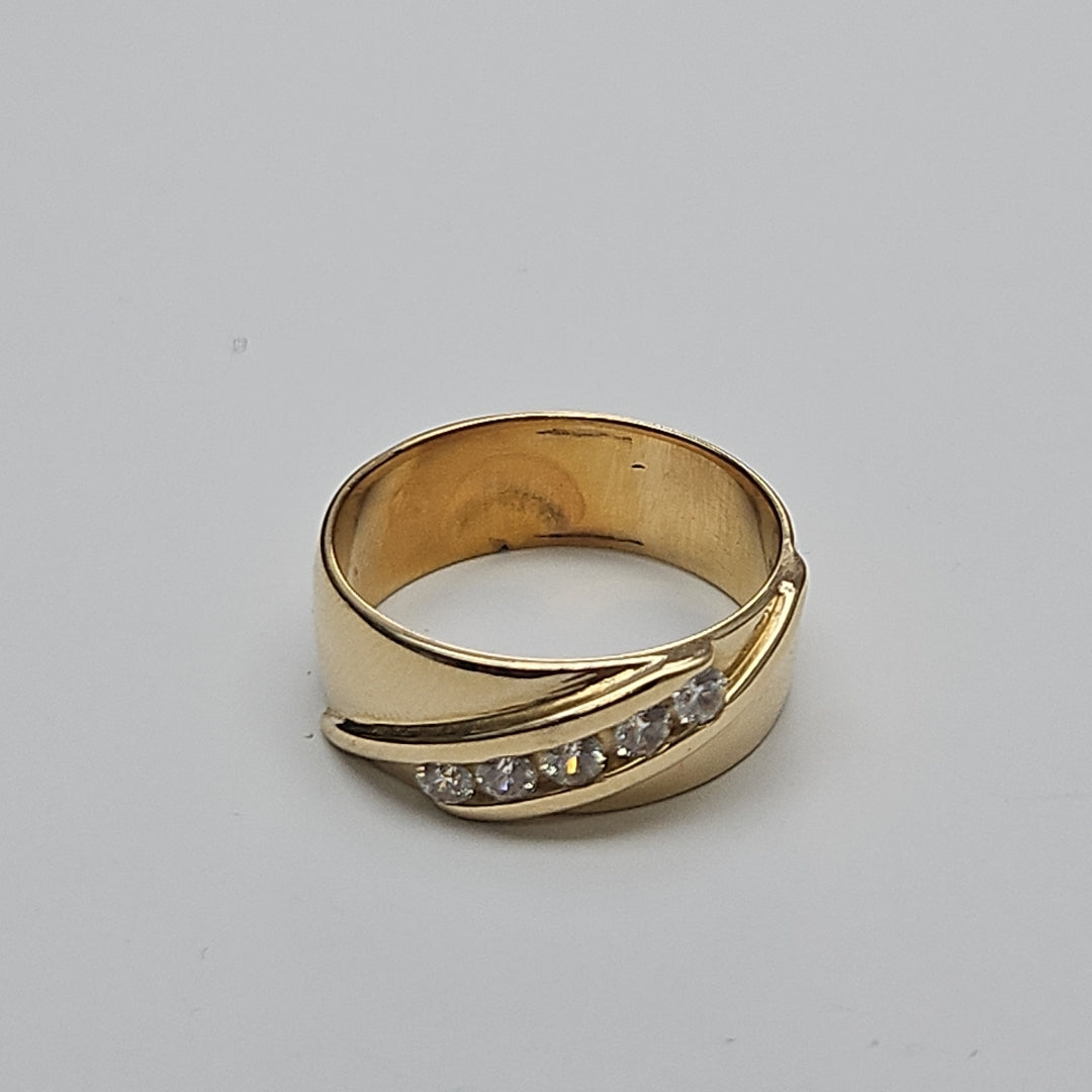 ARGOLLA ORO 14 K 6.4 GRMS (SEMINUEVO)