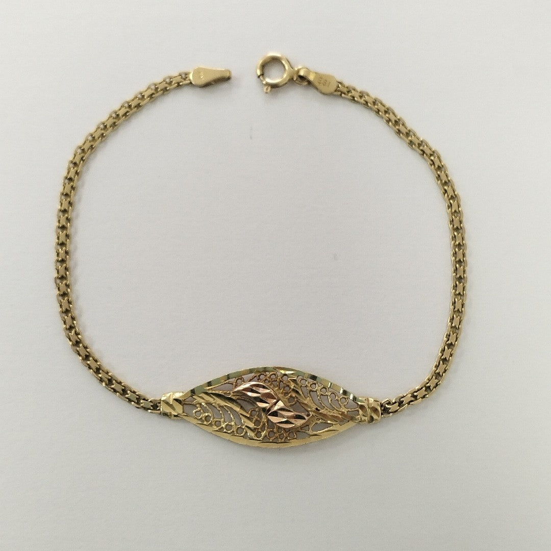 PULSERA ORO 14 K 3.4 GRMS (SEMINUEVO)