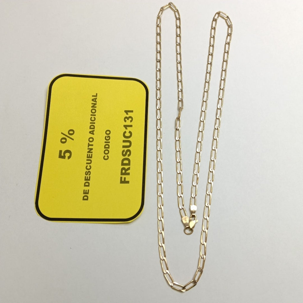 CADENA ORO,RODIADO 14 K 8,60 GRMS (SEMINUEVO)