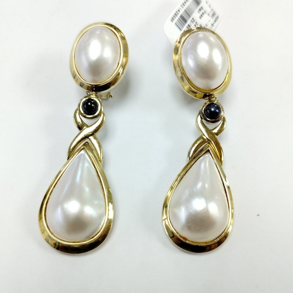 ARETES PAR ORO 14 K 27,90 GRMS (SEMINUEVO)