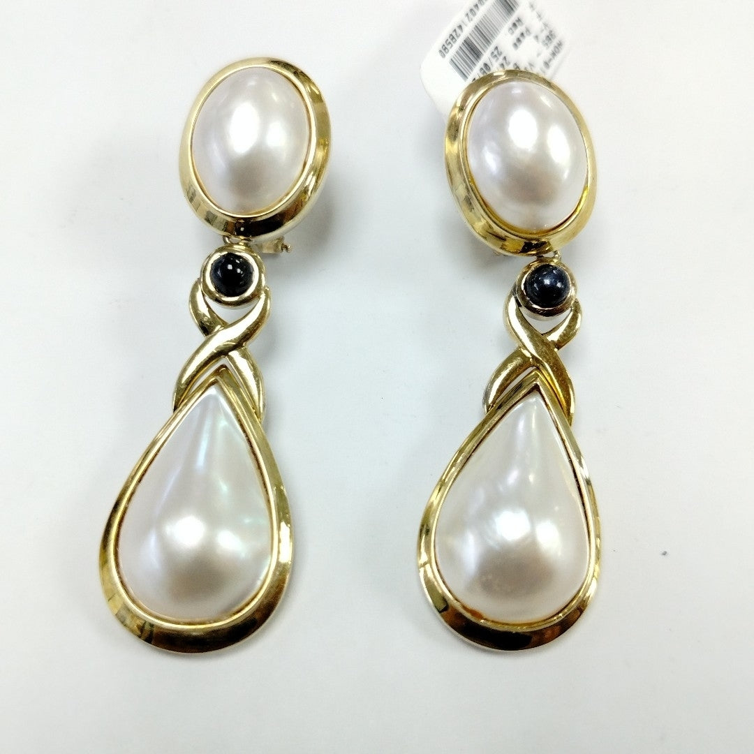 ARETES PAR ORO 14 K 27,90 GRMS (SEMINUEVO)