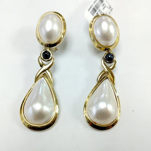 ARETES PAR ORO 14 K 27,90 GRMS (SEMINUEVO)