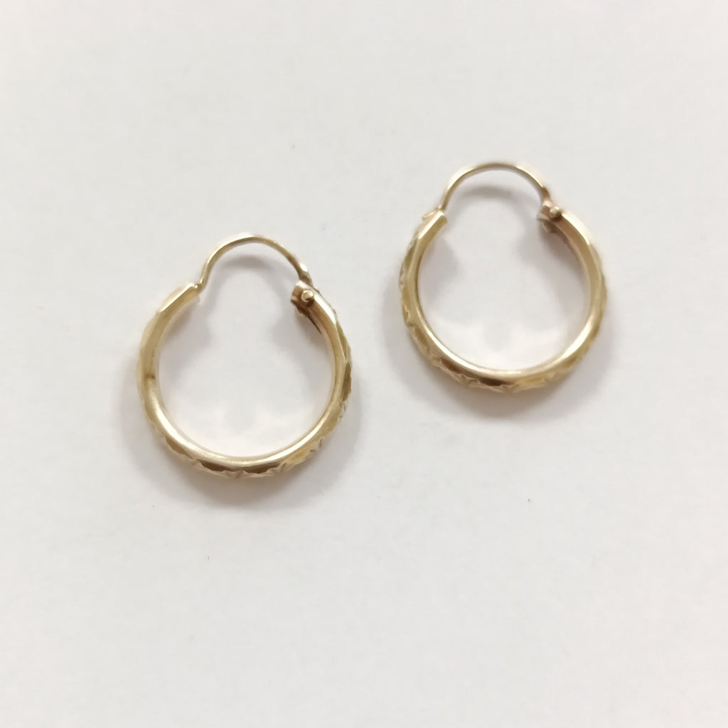 ARRACADAS PAR ORO 10 K 1,20 GRMS (SEMINUEVO)
