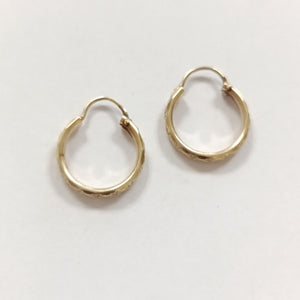 ARRACADAS PAR ORO 10 K 1,20 GRMS (SEMINUEVO)
