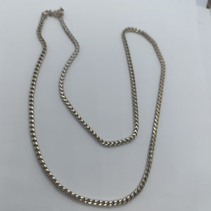 CADENA ORO BLANCO 14 K 32.4 GRMS (SEMINUEVO)