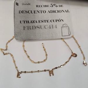 COLLAR ORO 10 K 3,60 GRMS (SEMINUEVO)