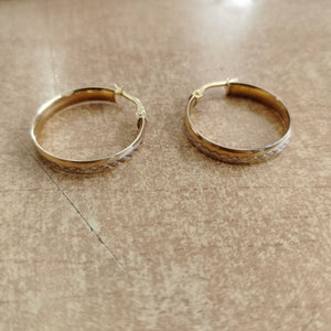 ARRACADAS PAR ORO 10 K 2.6 GRMS (SEMINUEVO)