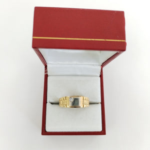 ANILLITO ORO 10 K 3.3 GRMS (SEMINUEVO)
