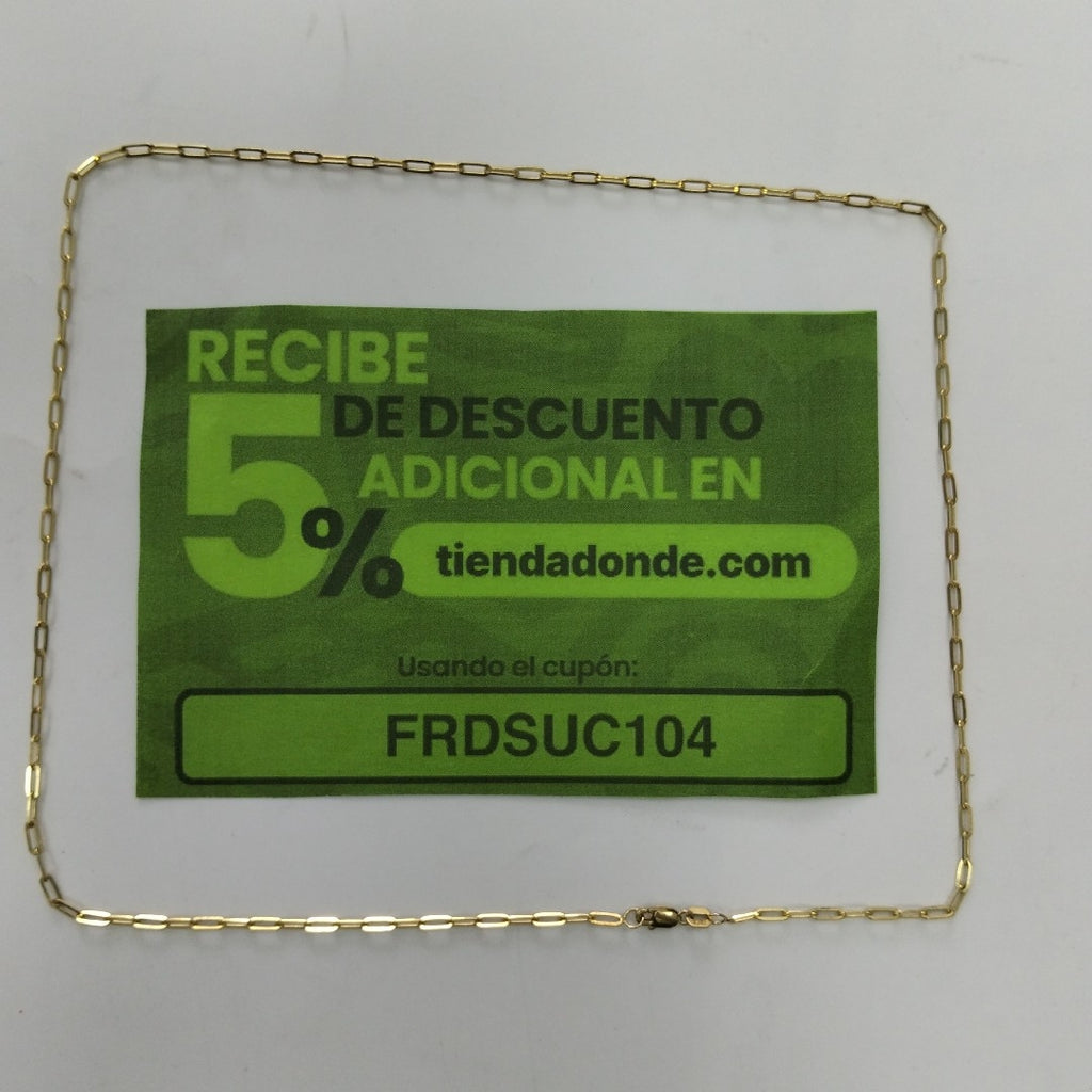 CADENA ORO 10 K 3,40 GRMS (SEMINUEVO)