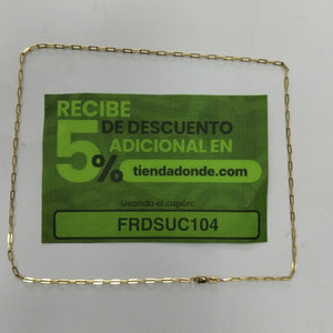 CADENA ORO 10 K 3,40 GRMS (SEMINUEVO)