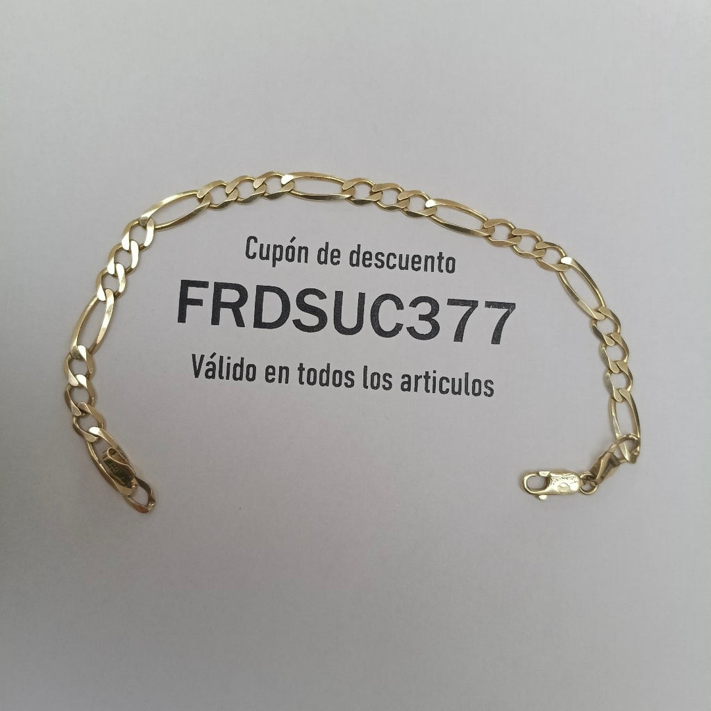 PULSERA ORO 14 K 6.4 GRMS (SEMINUEVO)