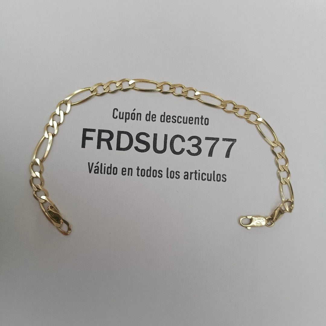 PULSERA ORO 14 K 6.4 GRMS (SEMINUEVO)