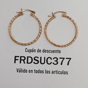 ARRACADAS PAR ORO 10 K 3.5 GRMS (SEMINUEVO)