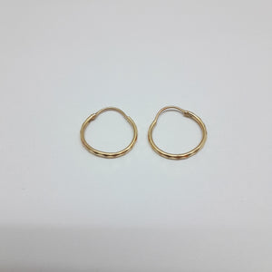 ARRACADAS PAR ORO 10 K 0,90 GRMS (SEMINUEVO)