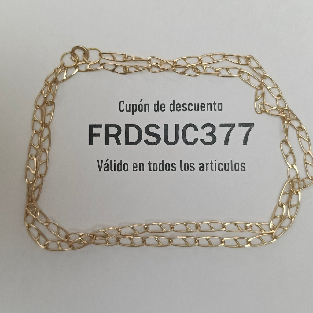 CADENA ORO 10 K 8.4 GRMS (SEMINUEVO)