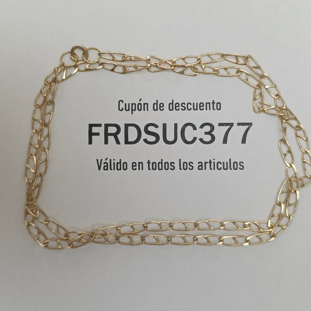 CADENA ORO 10 K 8.4 GRMS (SEMINUEVO)