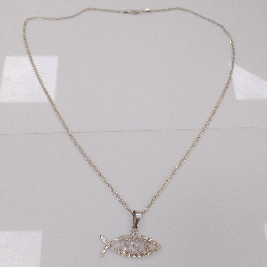 CADENA, DIJE PLATA 8.9 GRMS (SEMINUEVO)