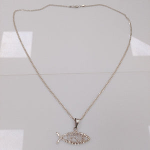 CADENA, DIJE PLATA 8.9 GRMS (SEMINUEVO)