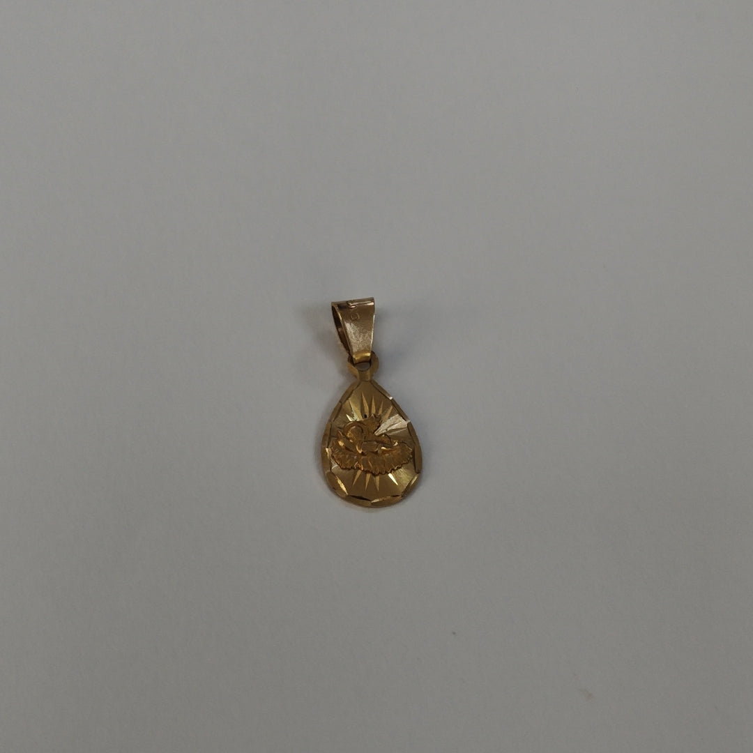 MEDALLA RELIGIOSA ORO 14 K 1,00 GRMS (SEMINUEVO)