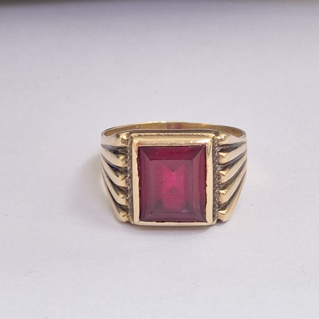 ANILLO ORO 10 K 8,50 GRMS (SEMINUEVO)
